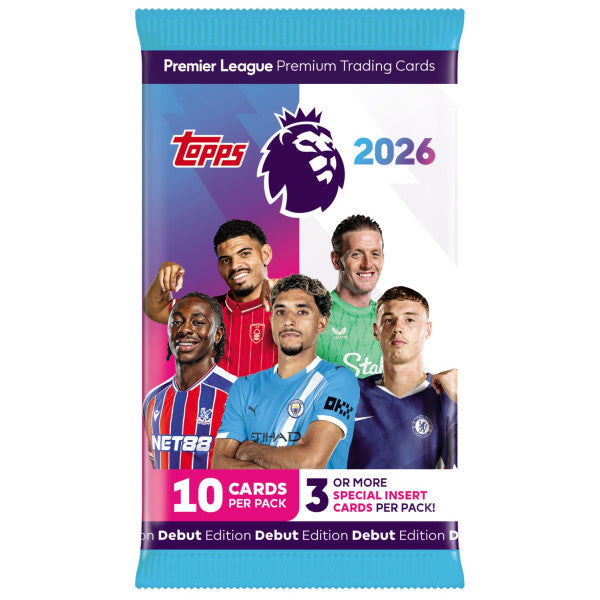 Topps Premier League 2025/26 Premium Trading Card Packs BOX