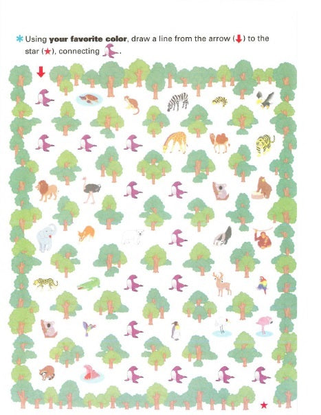 Kumon My Book Of Coloring At The Zoo