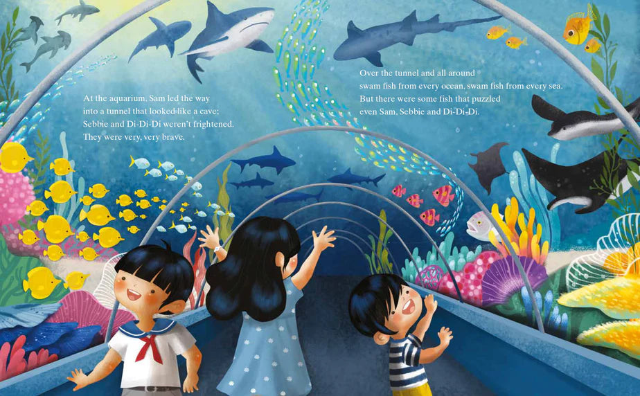 Sam, Sebbie & Di-Di-Di (Book 2): At The S.E.A. Aquarium