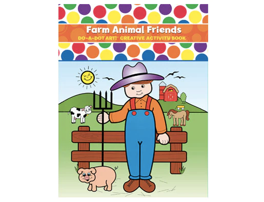Do-A-Dot Art Creative Activity Book: Farm Animal Friends
