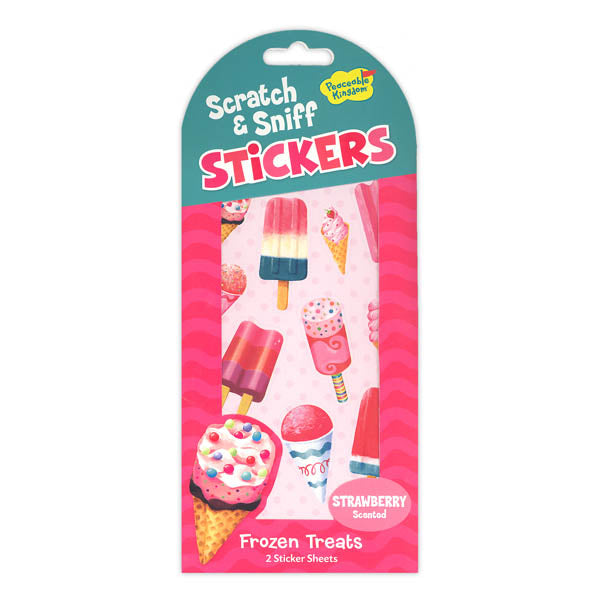 Peaceable Kingdom Frozen Treats Scratch & Sniff Stickers