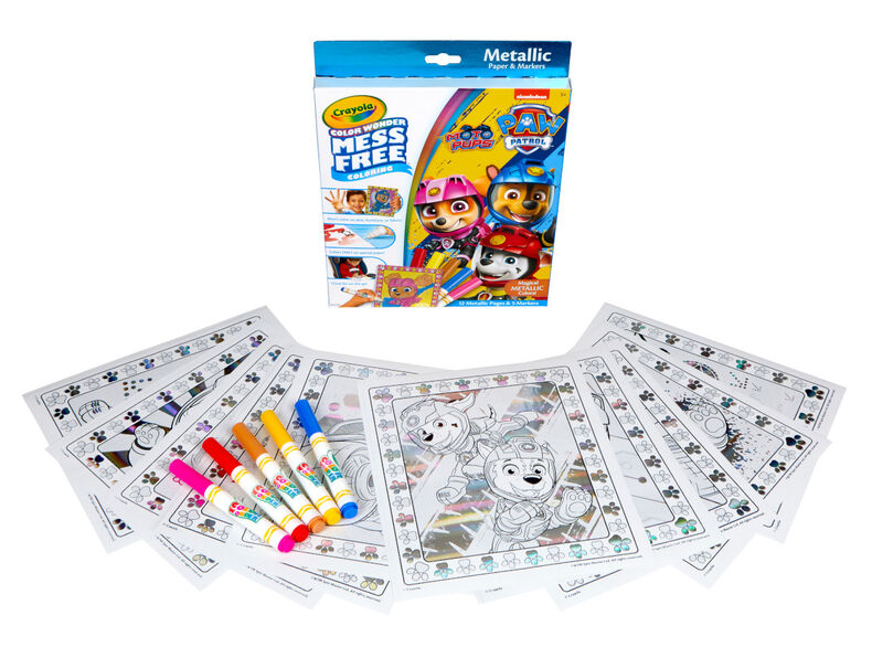 Crayola Color Wonder: Paw Patrol Metallic