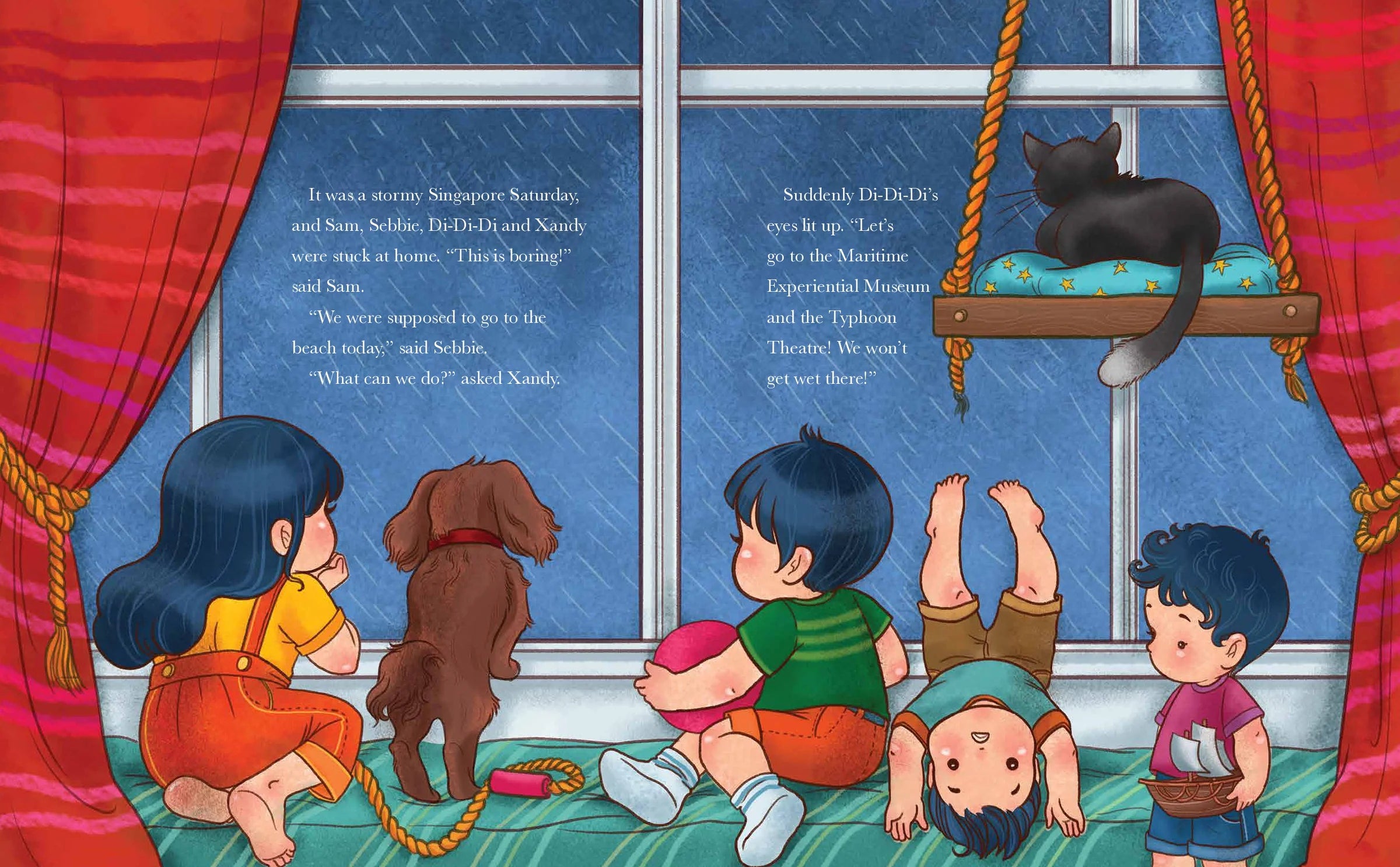 Sam, Sebbie and Di-Di-Di & Xandy: Storm Over Typhoon Theatre (Book 10)