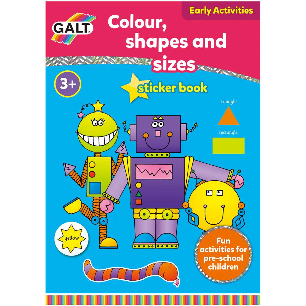 Galt Colour, Shapes And Sizes Book