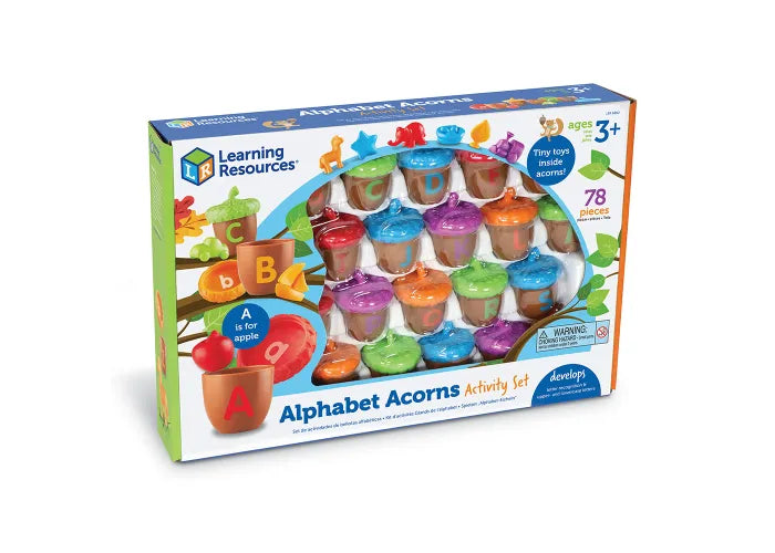 Learning Resources Alphabet Acorns Activity Set