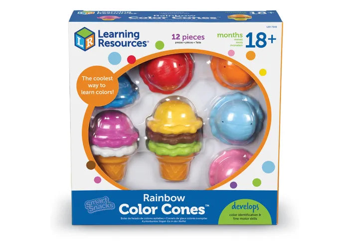 Learning Resources Smart Snacks Rainbow Color Cones