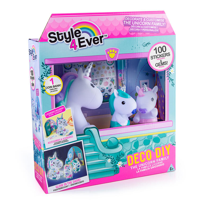Style 4 Ever Deco DIY Unicorn Family
