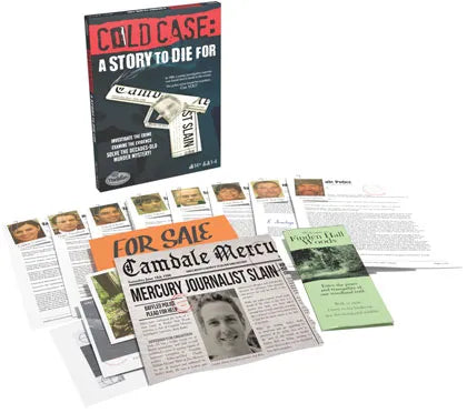 ThinkFun Cold Case: A Story to Die For