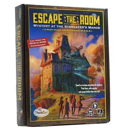 ThinkFun Escape The Room: Mystery at the Stargazer's Manor