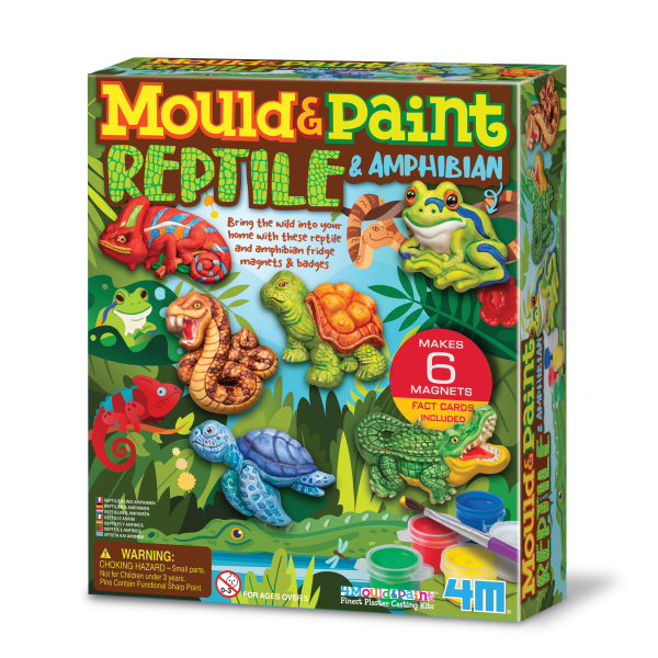 4M Mould & Paint Reptiles & Amphibians