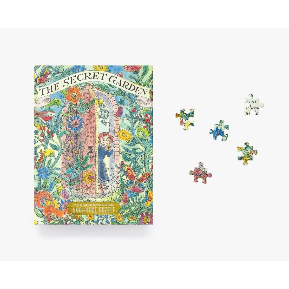 A 500-Piece Jigsaw Puzzle: Secret Garden