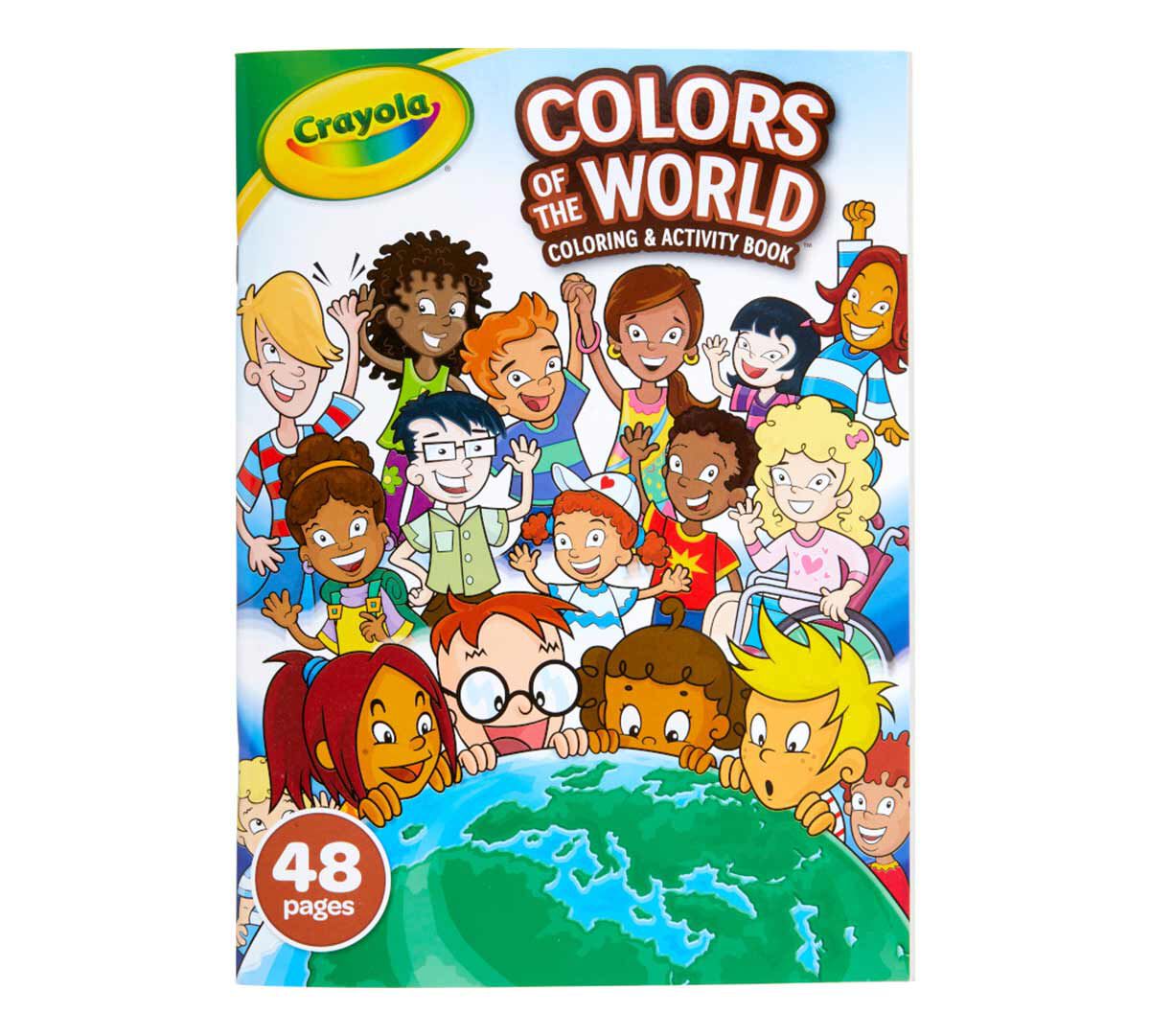 Crayola 48-Page Coloring Book: Colors of the World