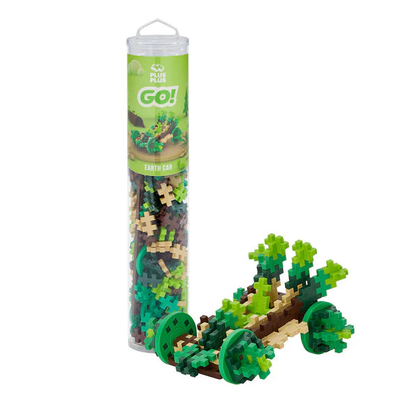 Plus-Plus Color Cars Earth Tube (200pcs)