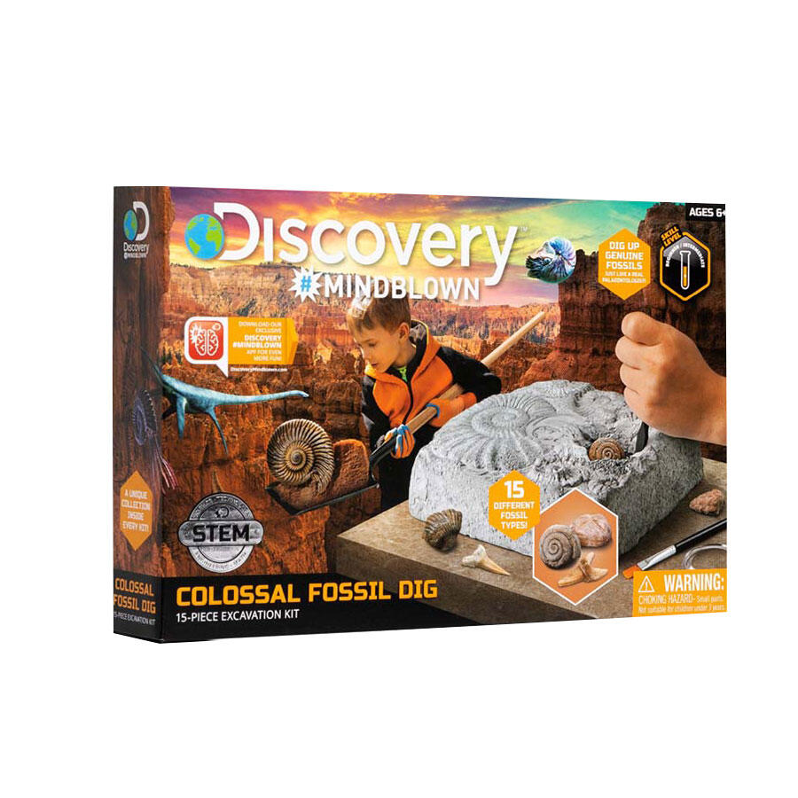 Discovery Mindblown Colossal Fossil Dig