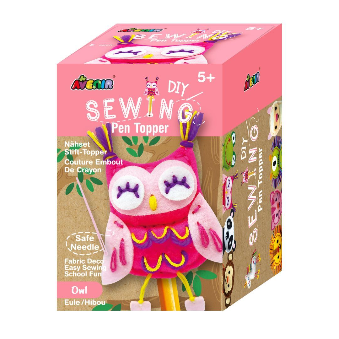 Avenir DIY Sewing Pen Topper - Owl