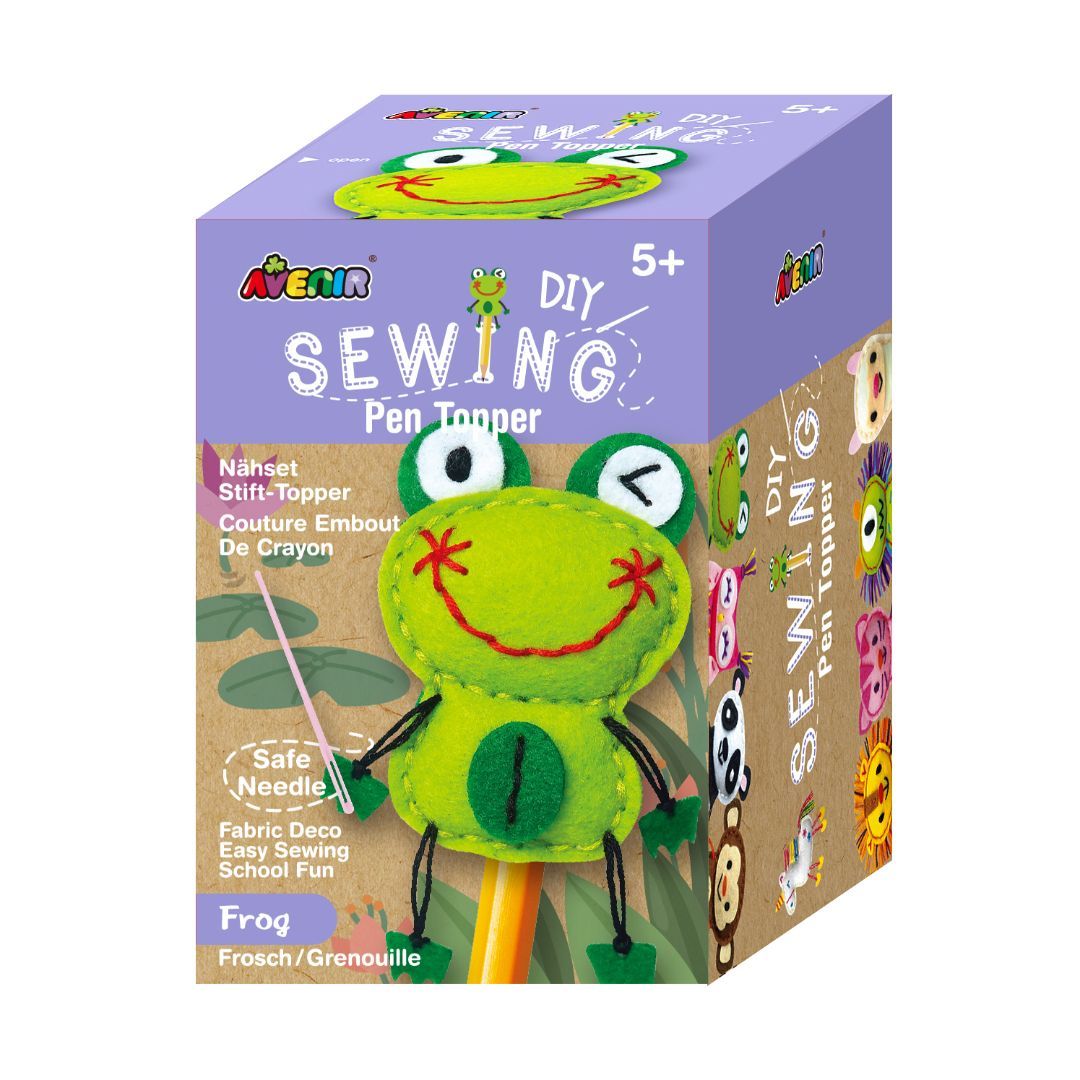 Avenir DIY Sewing Pen Topper - Frog