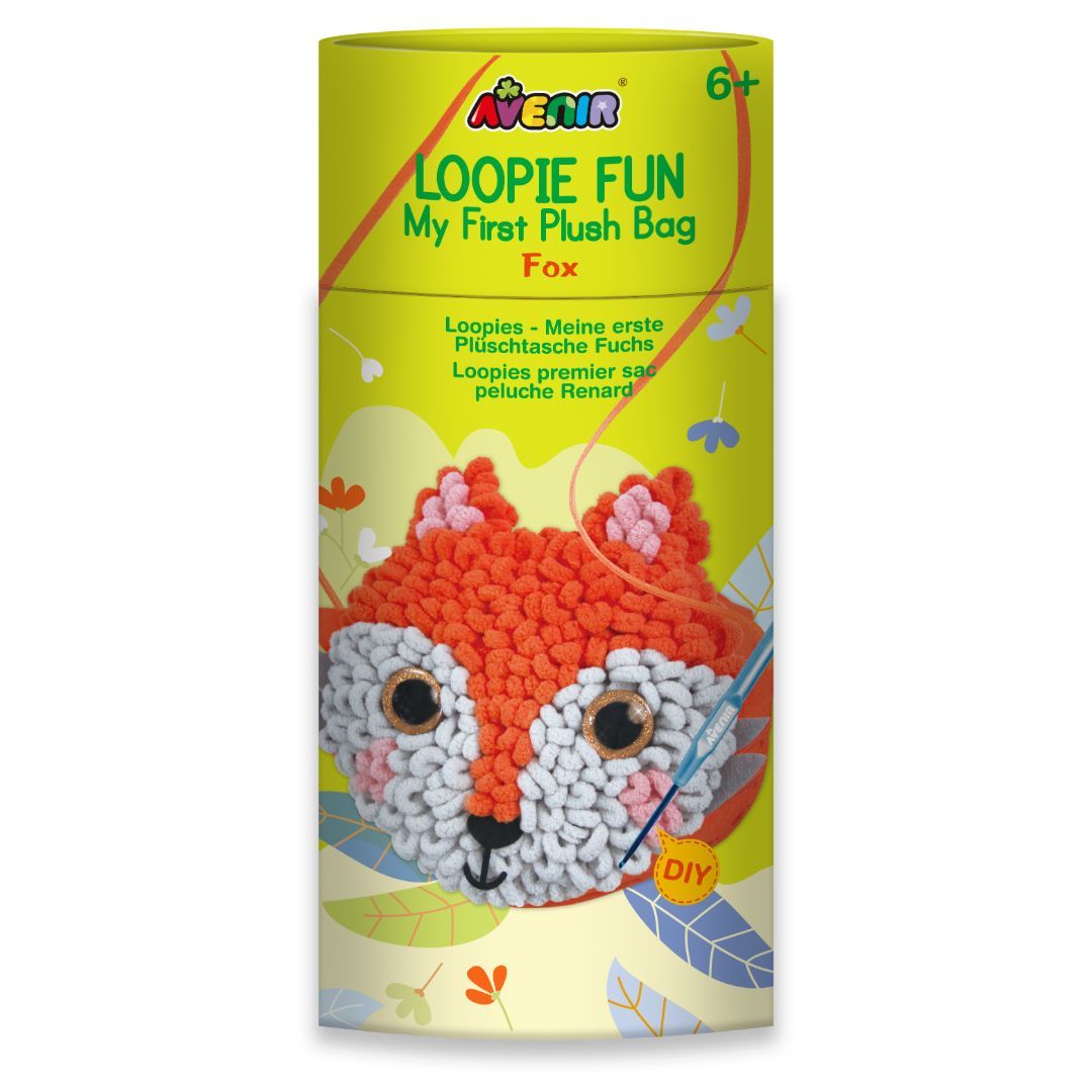 Avenir Loopie Fun My First Plush Bag - Fox