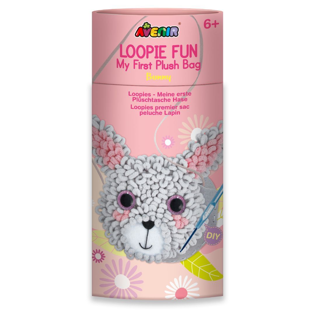 Avenir Loopie Fun My First Plush Bag - Bunny