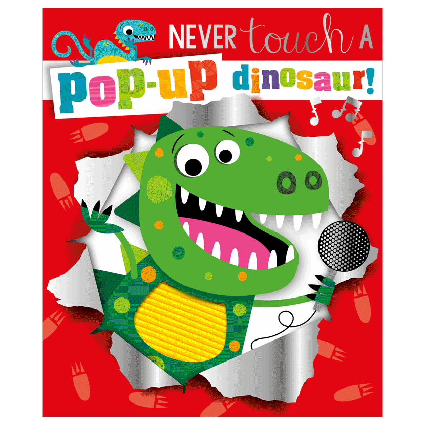 Never Touch A Pop Up Dinosaur!