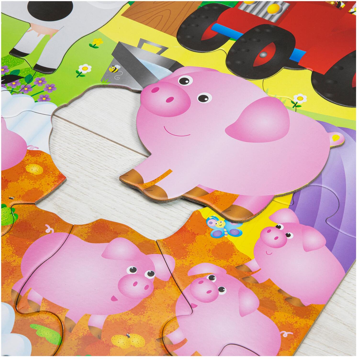 Galt Giant Floor Puzzles: Farm