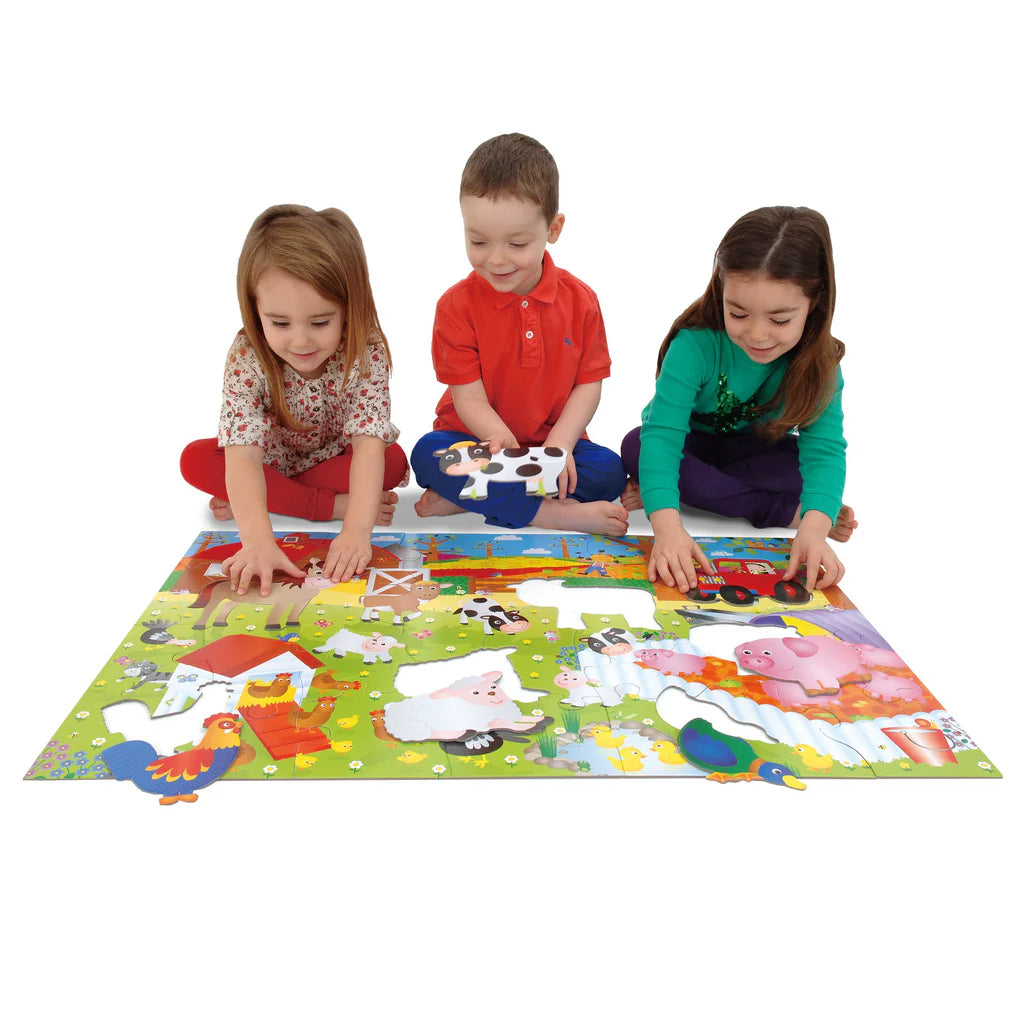 Galt Giant Floor Puzzles: Farm