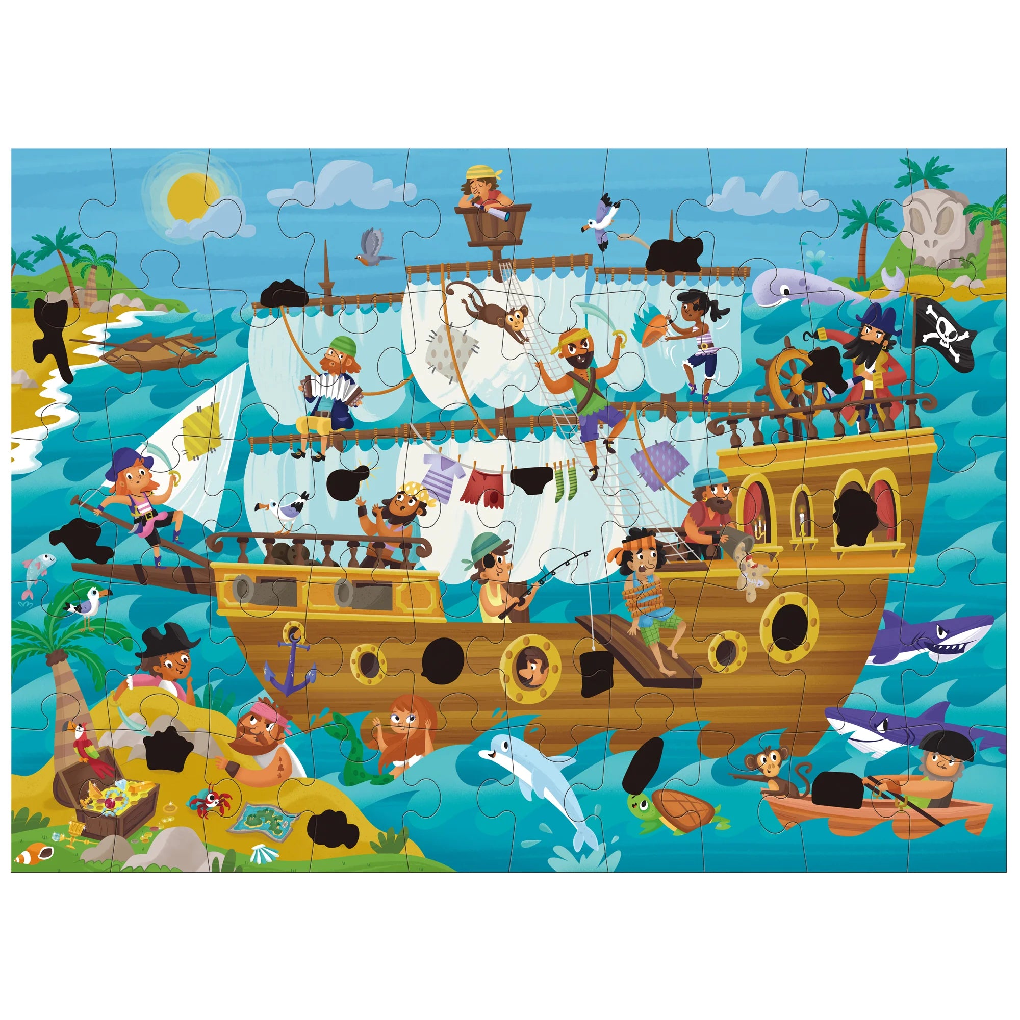 Galt Magic Puzzle: Pirate Ship