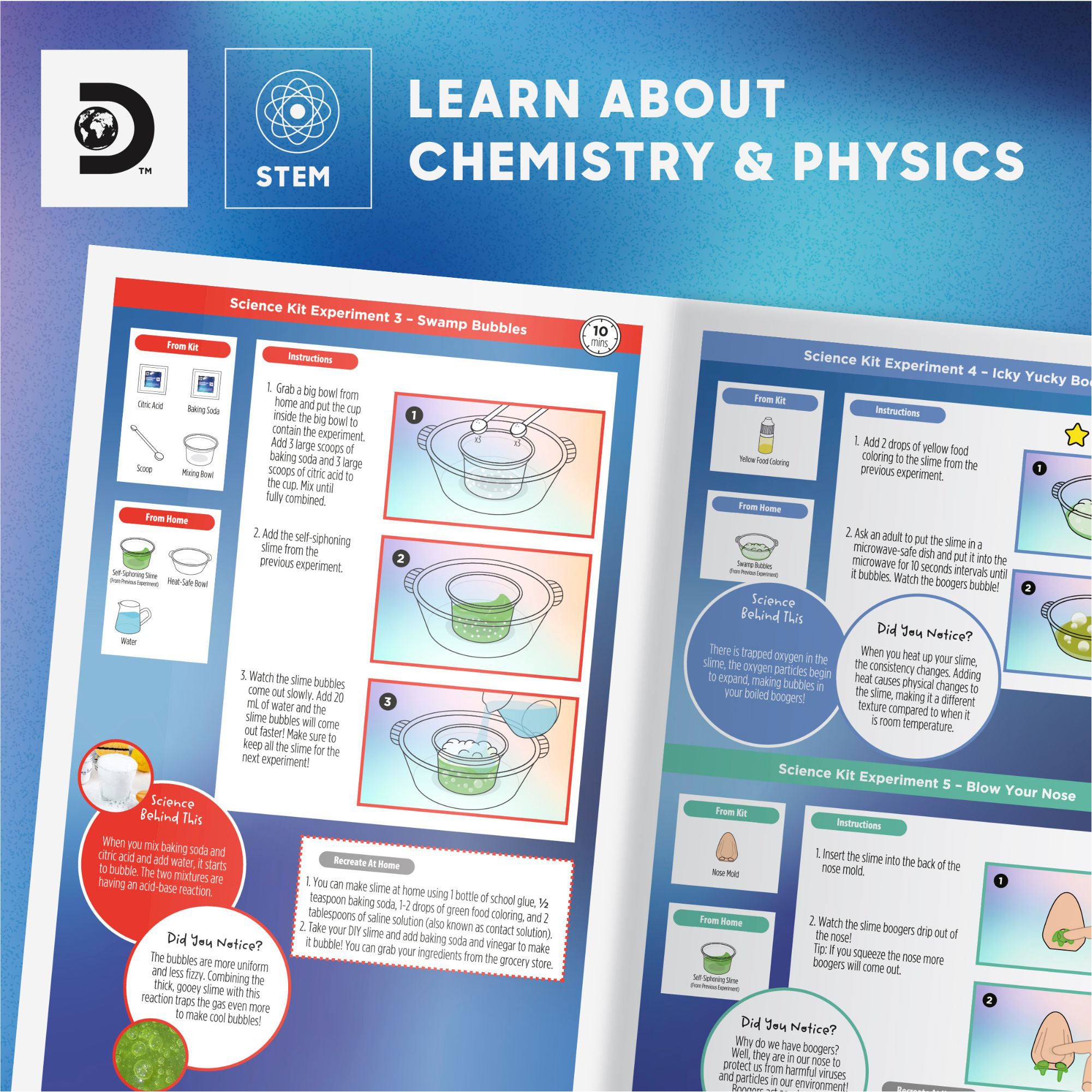 Discovery Mindblown Planet Earth Science Lab
