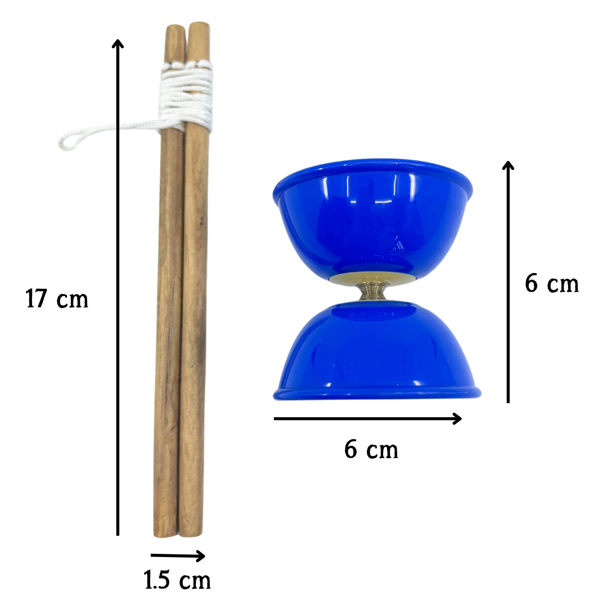 House of Marbles Classic Diabolos (Assorted)