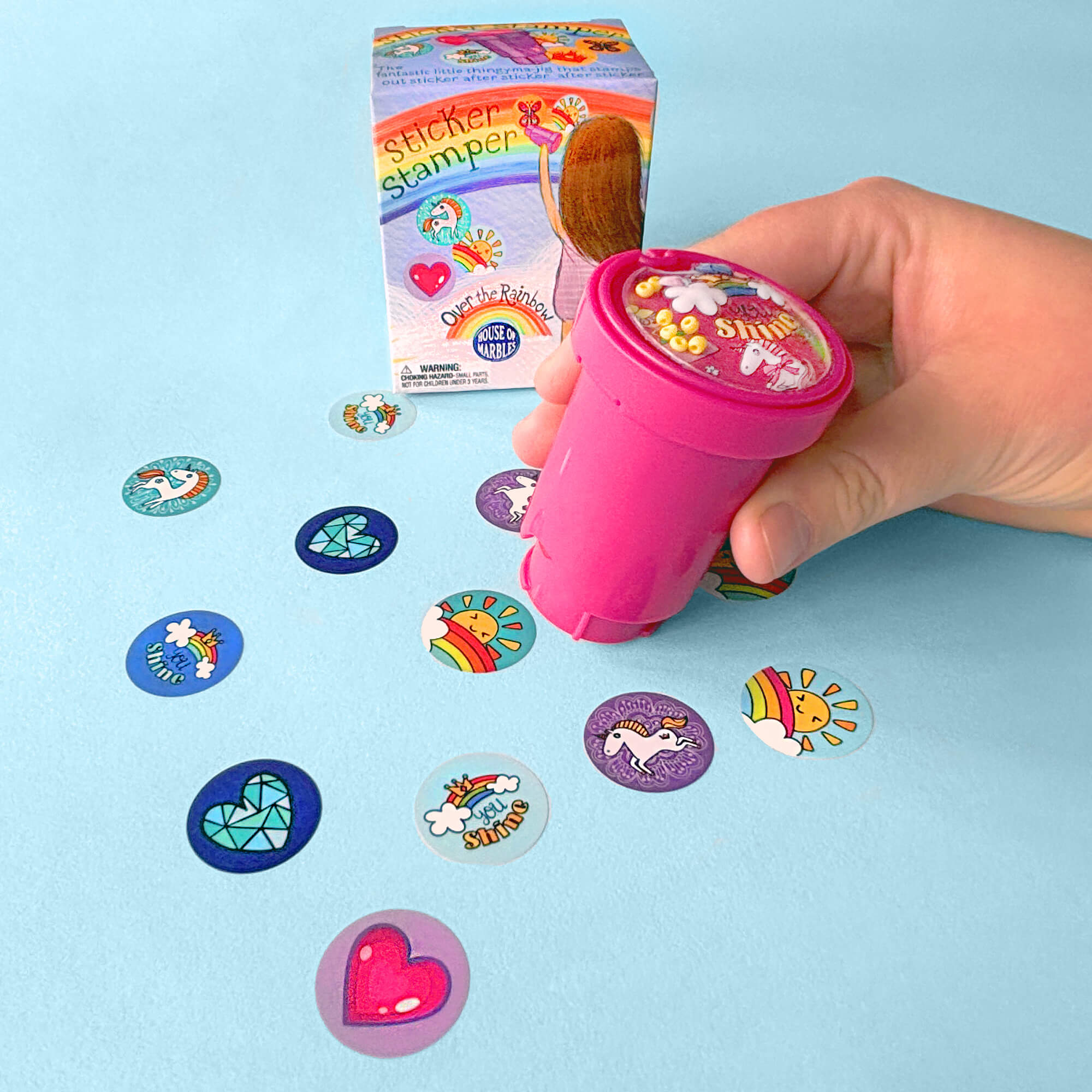 House of Marbles Rainbow Sticker Stamper
