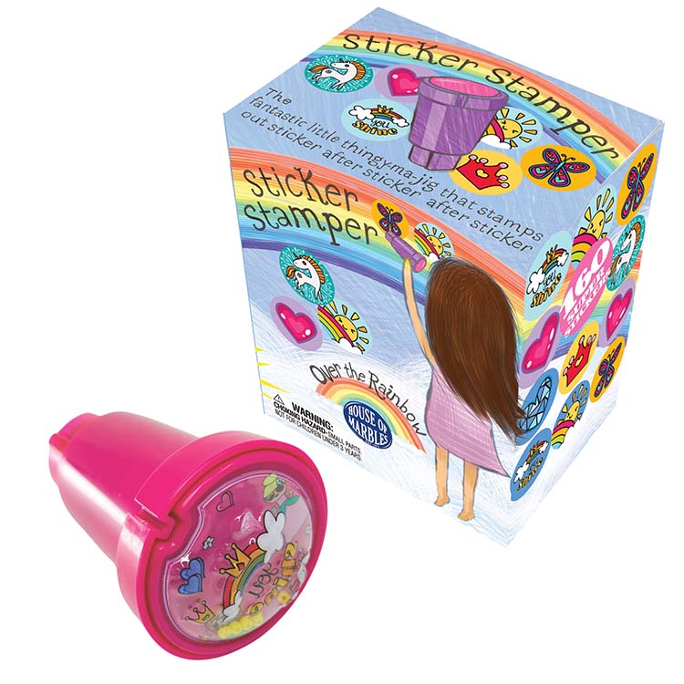 House of Marbles Rainbow Sticker Stamper