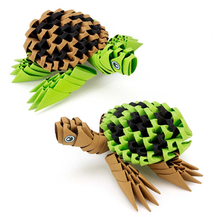 House of Marbles Origami Paper Craft Set: Turtles