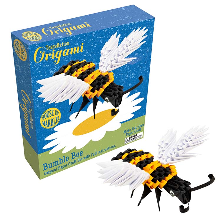 House of Marbles Origami Paper Craft Set: Bee