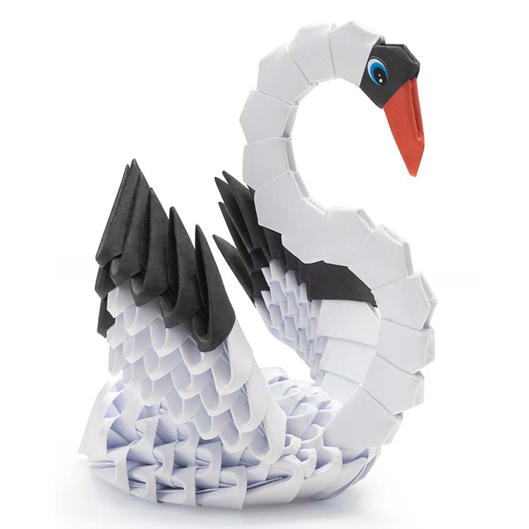 House of Marbles Origami Paper Craft Set: Swan