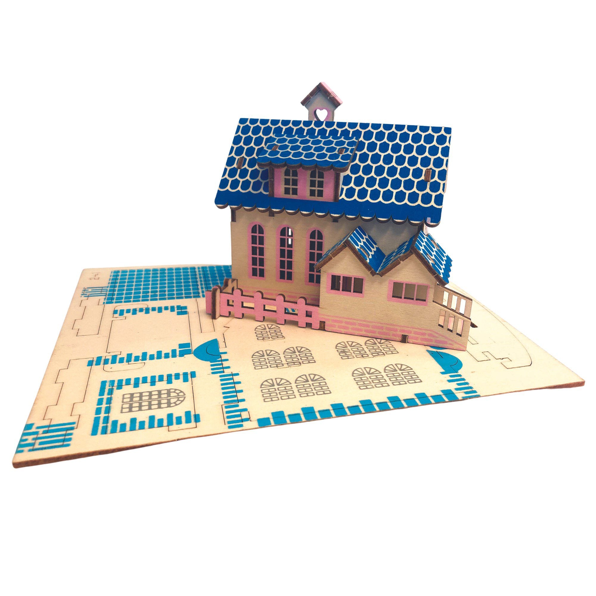 House of Marbles Wooden Home Construction Kits