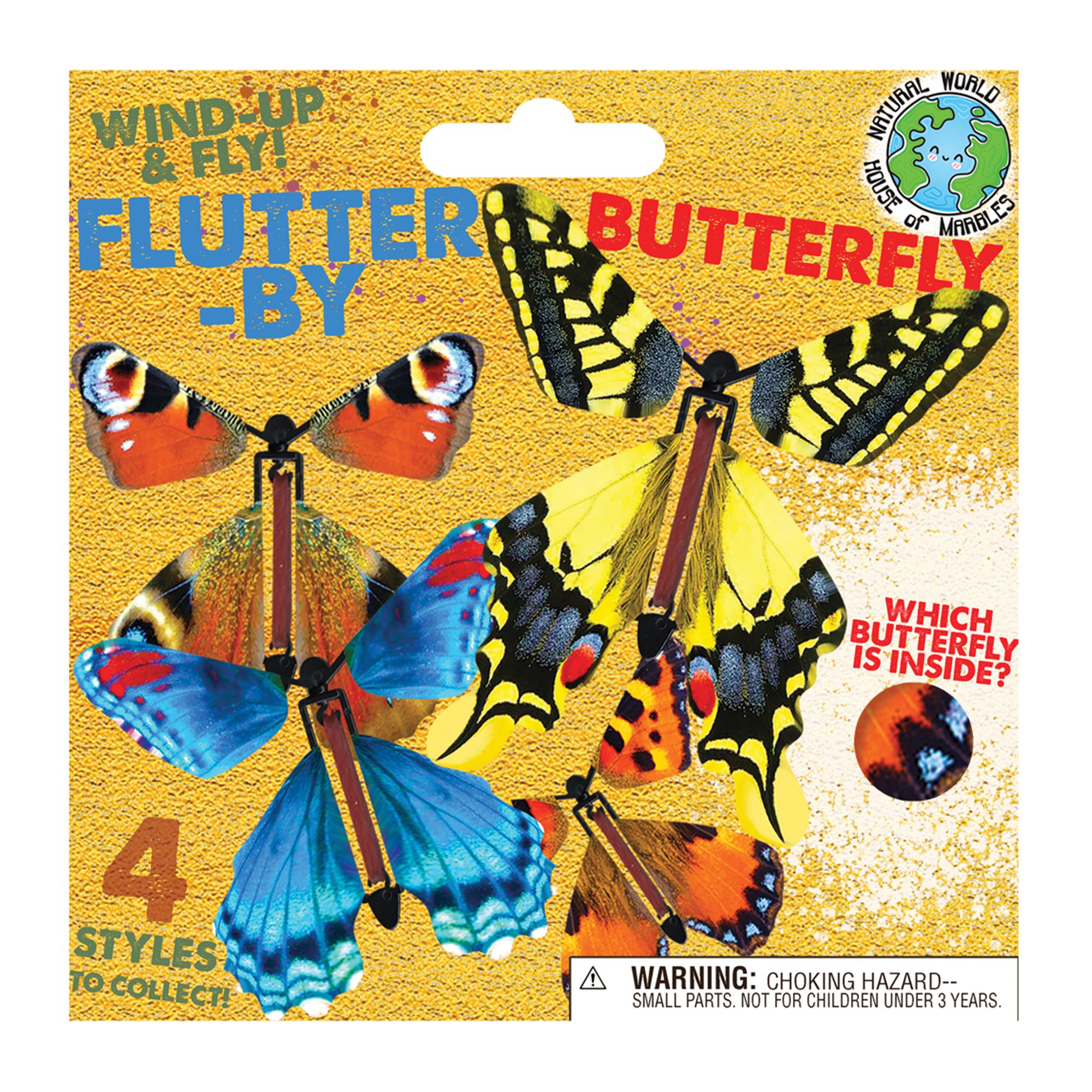 House of Marbles Flutter-by Butterfly Assorted