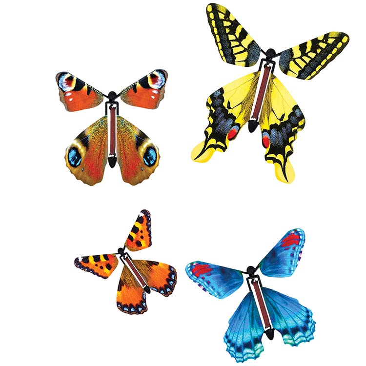 House of Marbles Flutter-by Butterfly Assorted