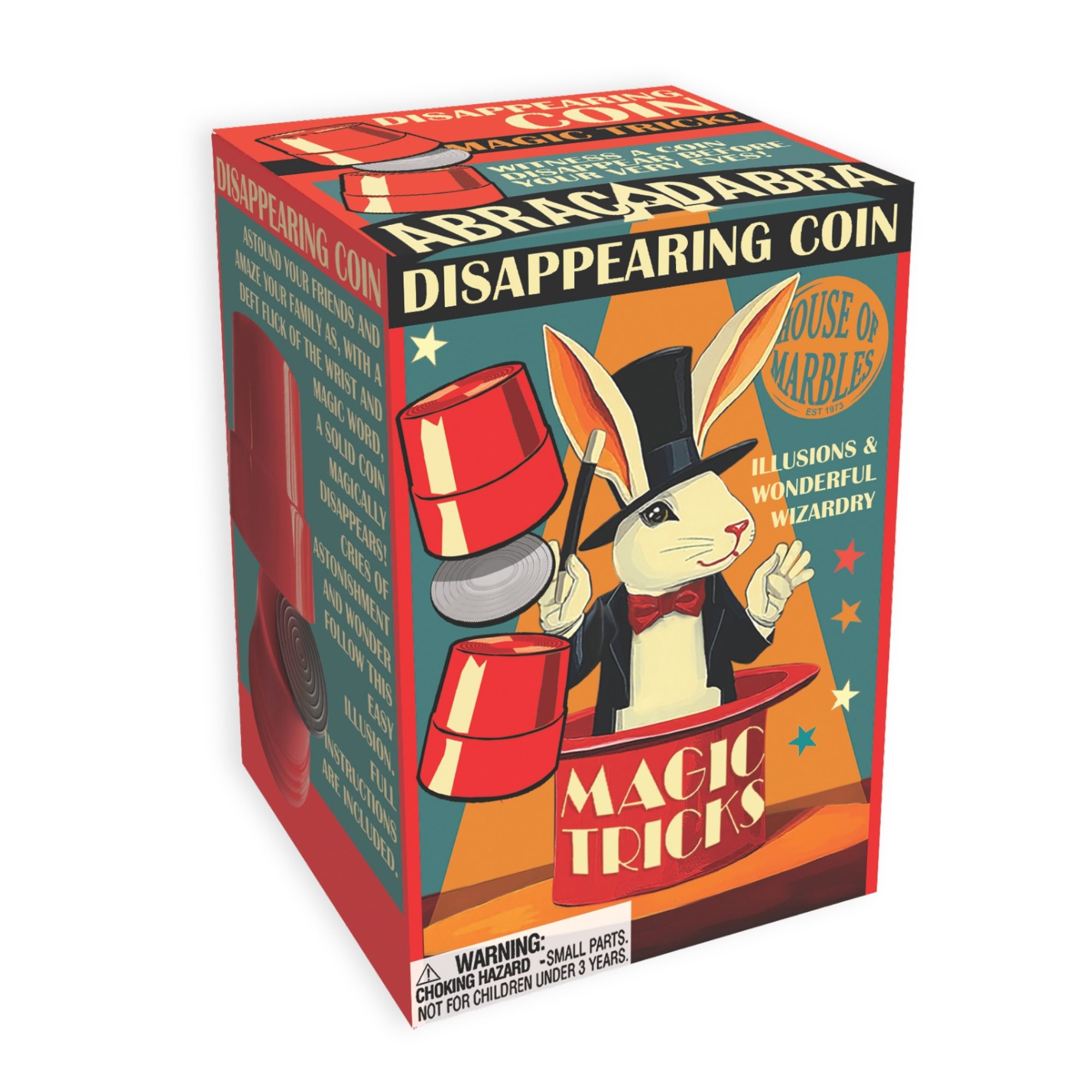 House of Marbles Disappearing Coin