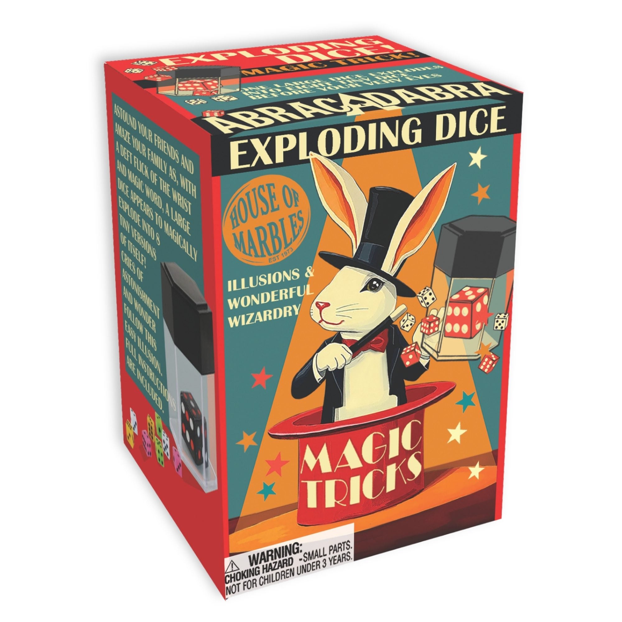 House of Marbles Magic Exploding Dice