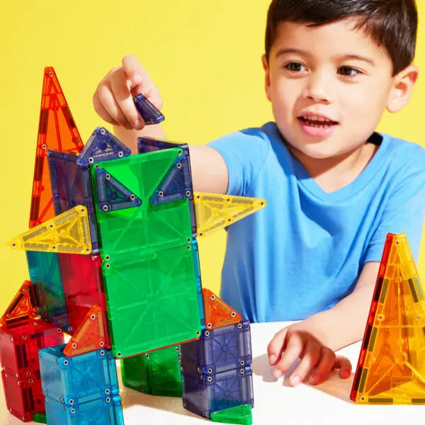 Magna-Tiles Combo + Micromags: 46-Piece Set