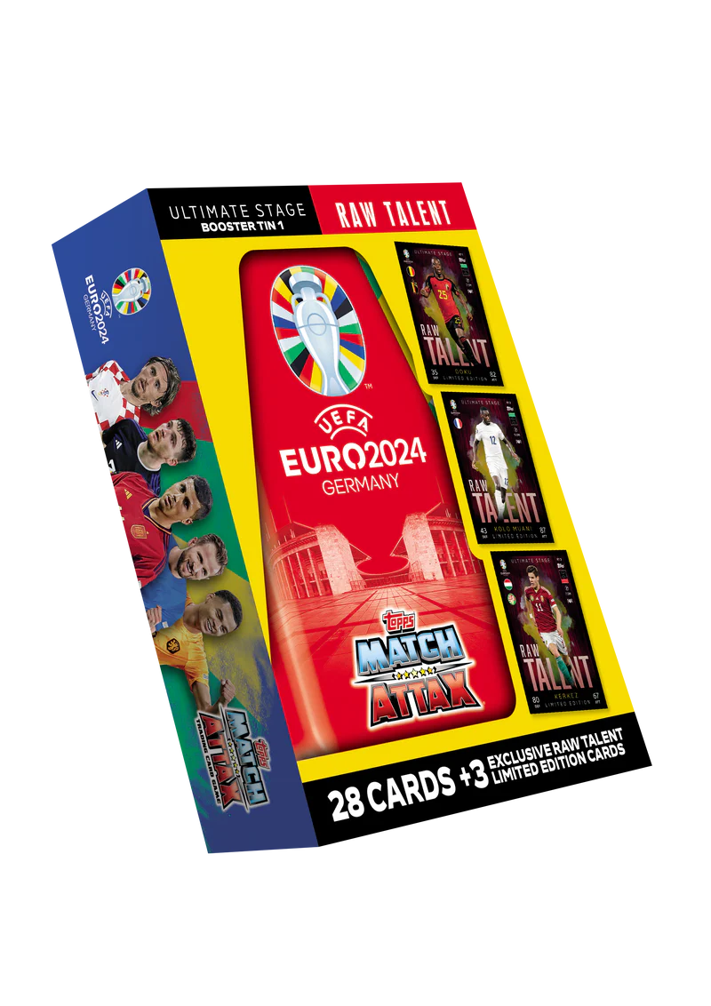 Topps Match Attax UEFA Euro 2024 Mini Tin