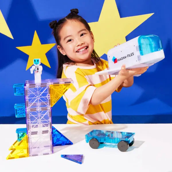Magna-Tiles Space + Micromags: 32-Piece Set