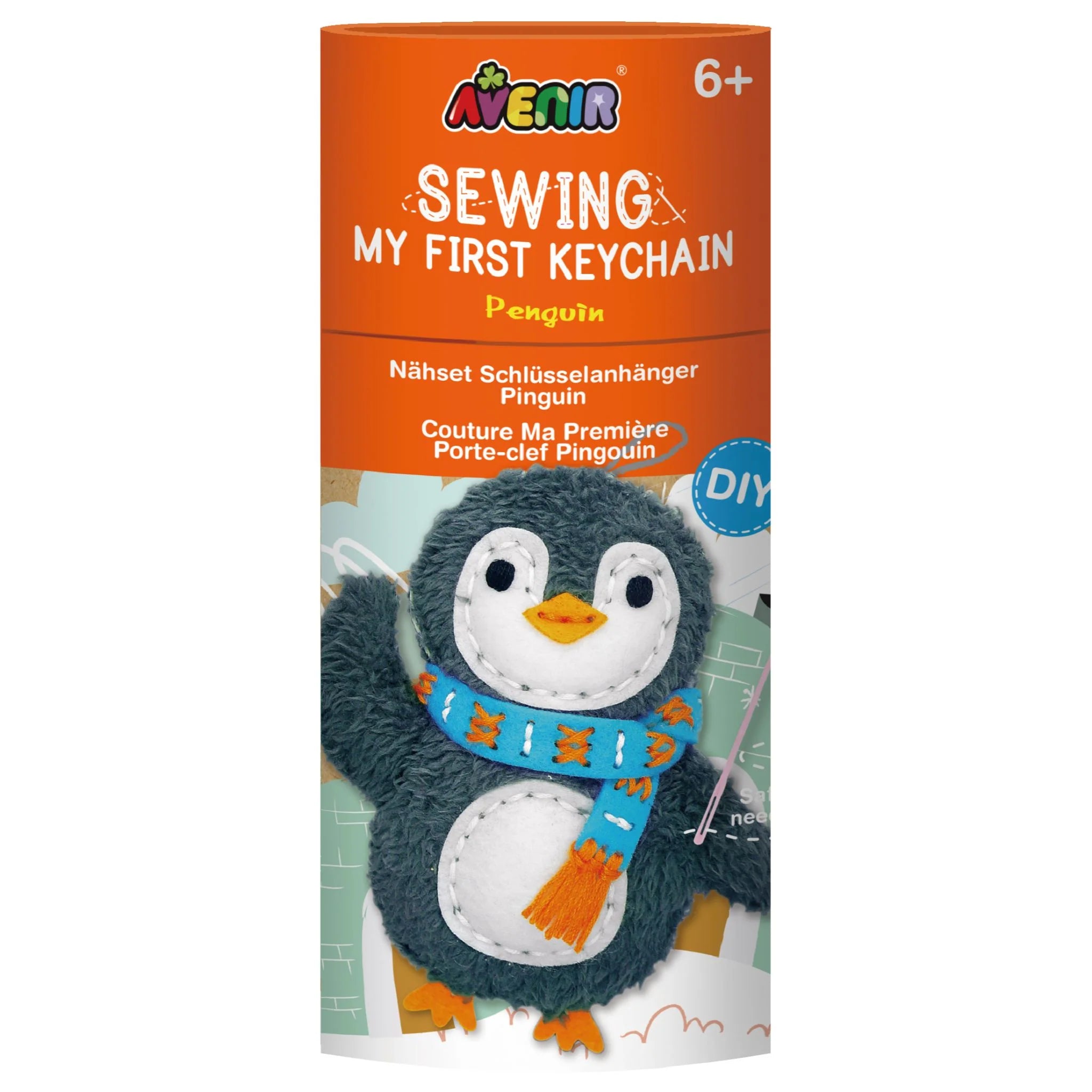 Avenir DIY Sewing Keychain - Penguin