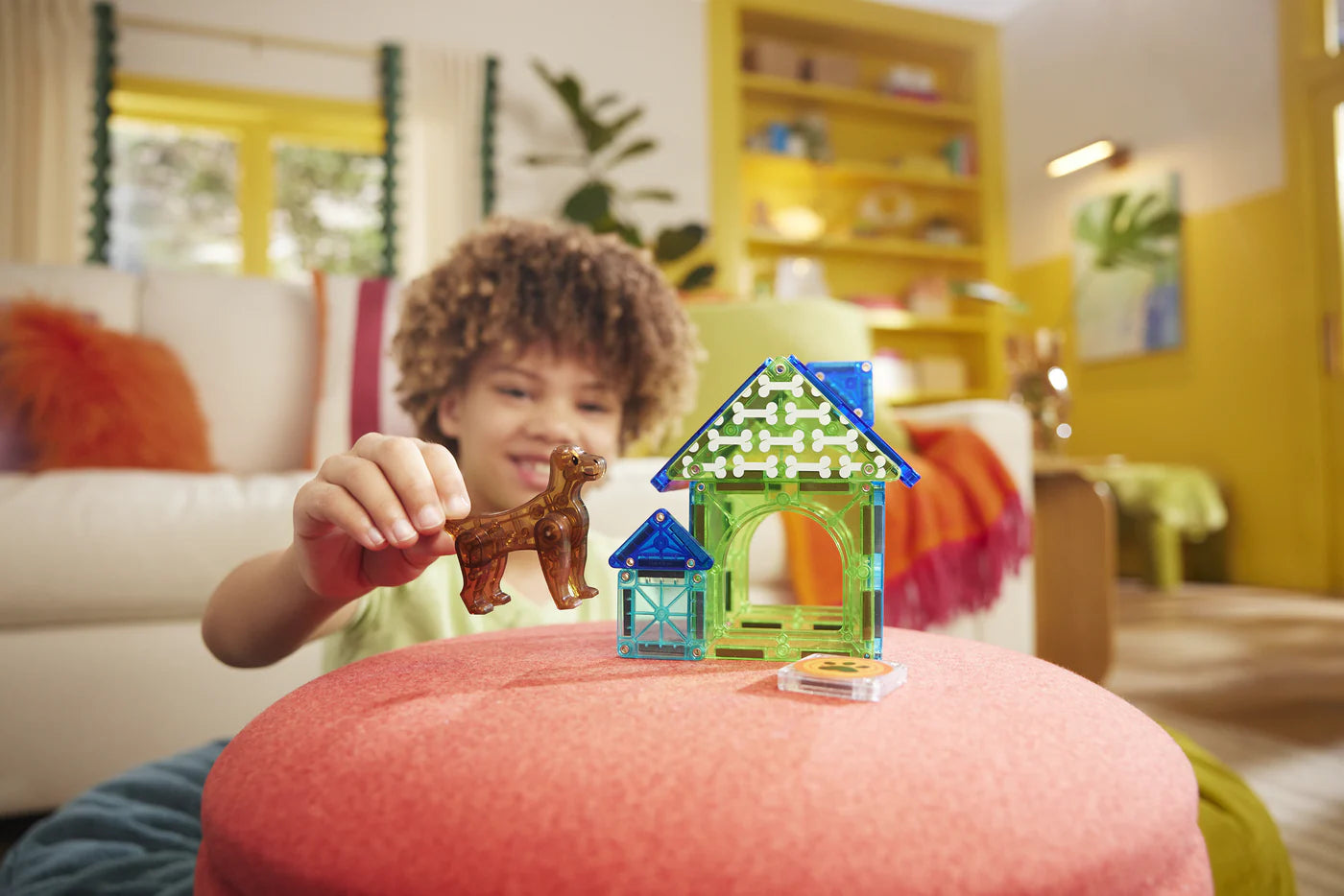 Magna-Tiles Dog House