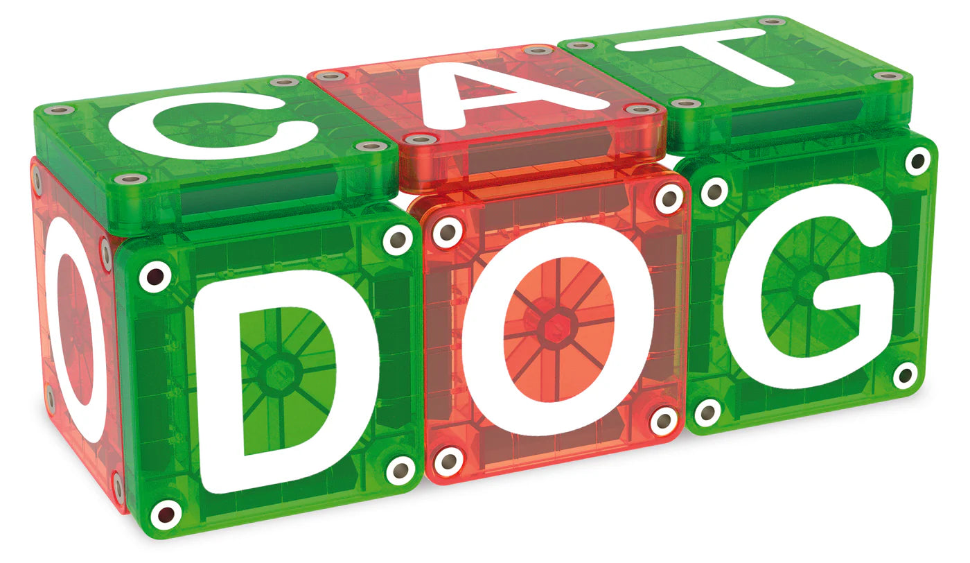 Magna-Tiles Learn Letters: 56pc set