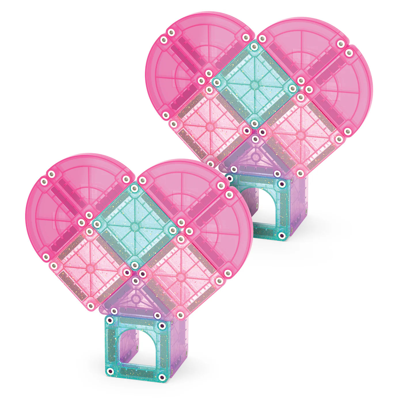 Magna-Tiles microMAGS Travel (Heart to Heart): 26-Piece Set