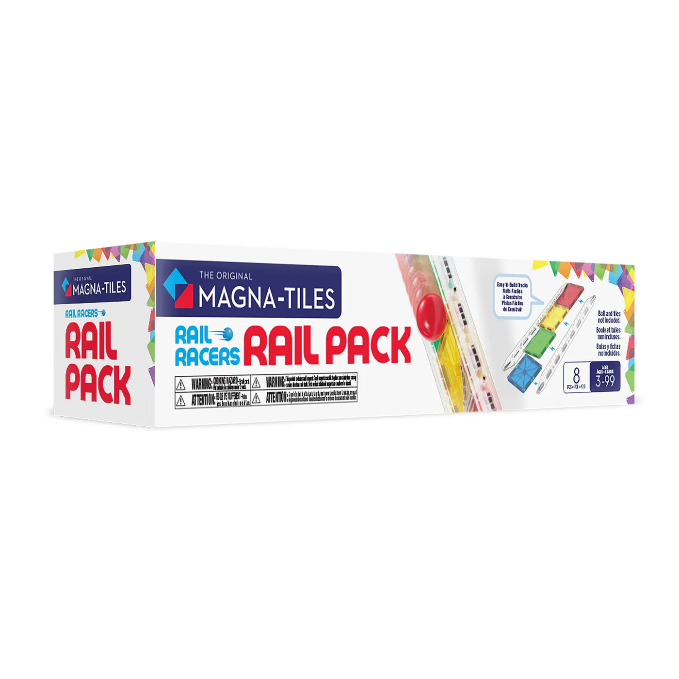 Magna-Tiles Rail Racer Rail Pack