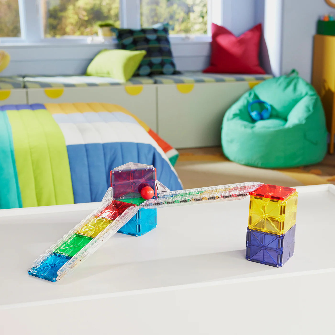 Magna-Tiles Rail Racer Rail Pack