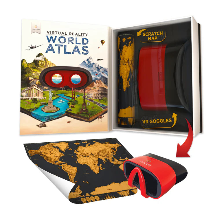 Abacus Brands Virtual Reality Box Set: World Atlas