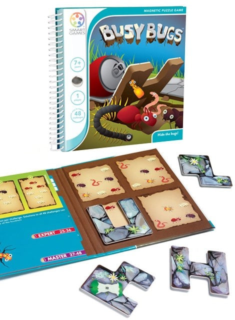 SmartGames Magnetic Travel Games: Busy Bugs