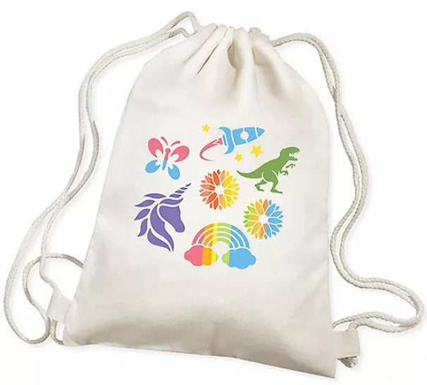 4M KidzMaker Stencil Backpack Printing
